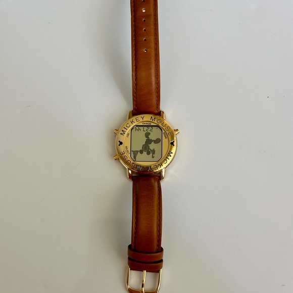 NEW Disney Lorus Mickey Mouse Live Action Musical Melody gold Watch Retired - Picture 8 of 10